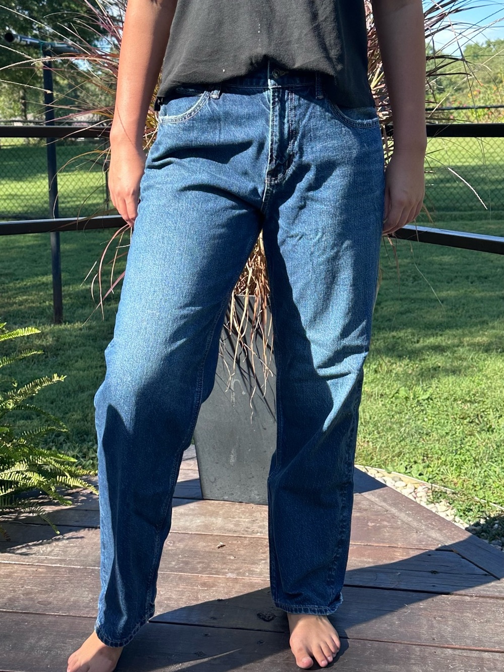 American Eagle Ex-Boyfriend Jeans - Long Length